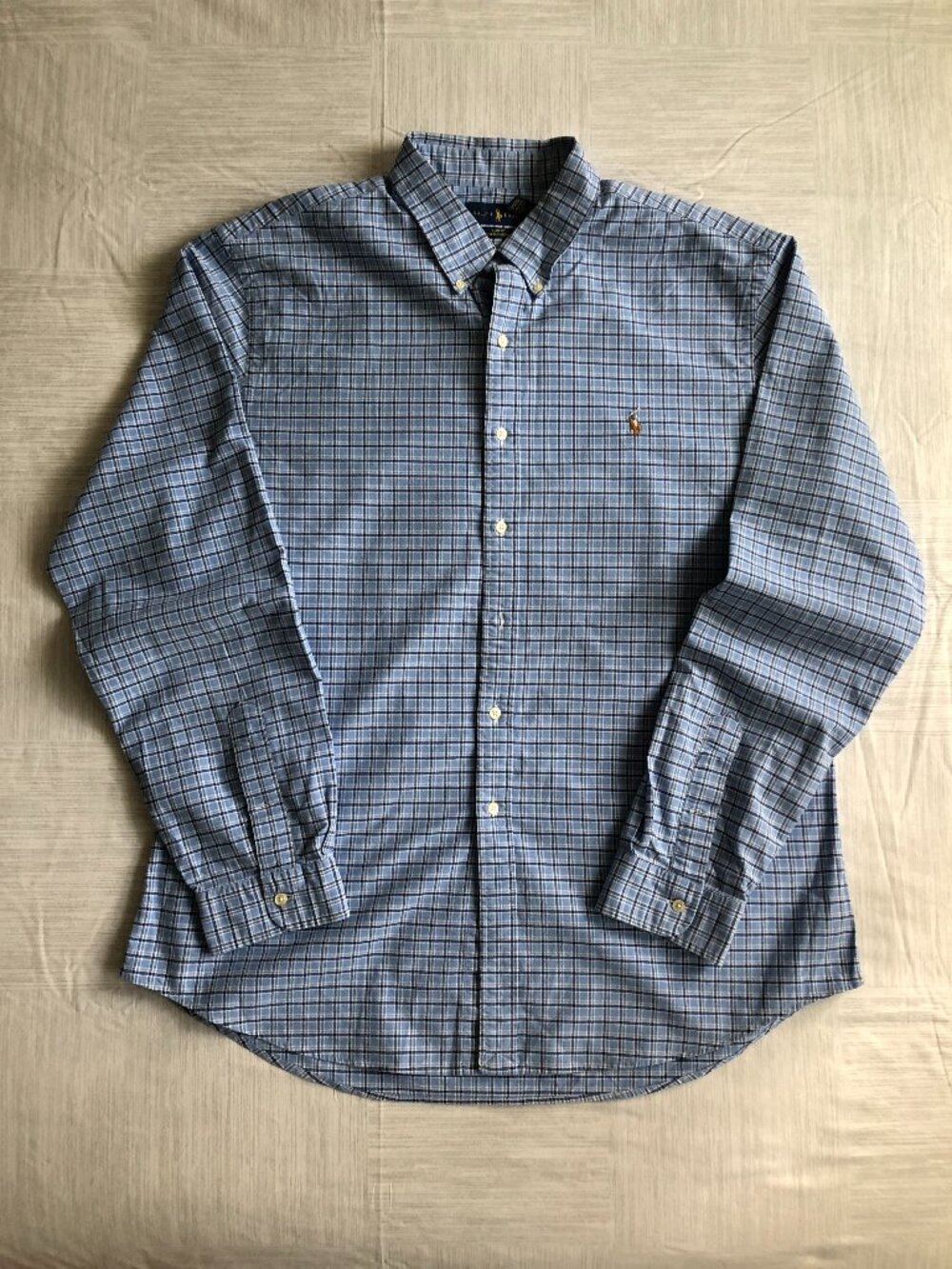 RL Plaid Oxford Button Down